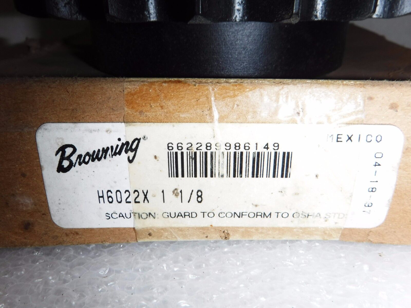 H6022X 1 1/8 - Browning H6022X 1 1/8 Hardened Sprocket 1 - 1/8" Bore, 22 Teeth, #60 Chain - Surplus Alley