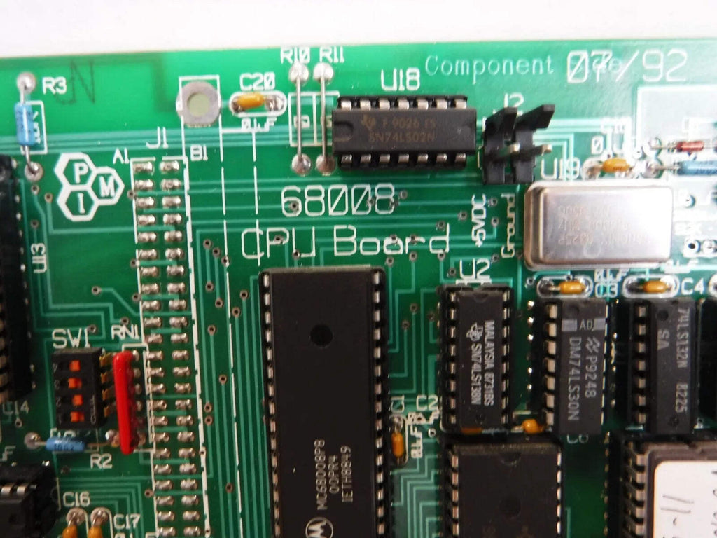 68008 - ADVANCED PRESSURE PRODUCTS POROUS MATERIALS INC 68008 CPU BOARD - Surplus Alley
