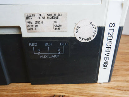 140U - J6D3 - D20 - A - Allen Bradley 140U - J6D3 - D20 - A, SERIES A, CIRCUIT BREAKER, 3P, 250A - Surplus Alley