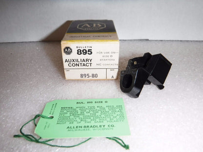 895 - B0 - Allen Bradley 895 - B0 Auxiliary Contact N.C. NEW IN BOX - Surplus Alley