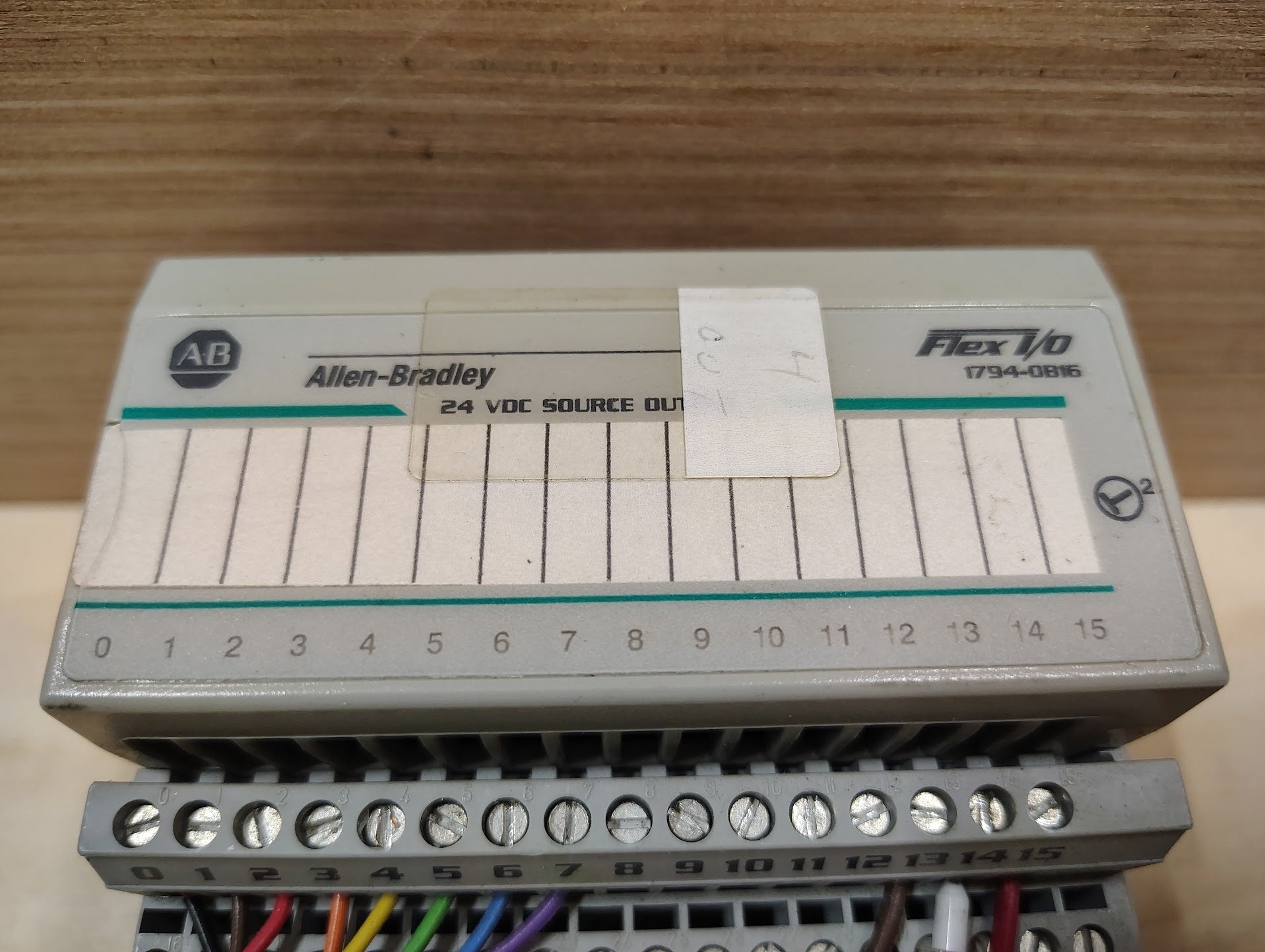 1794 - 0816 - Allen - Bradley Flex I/O, 1794 - 0816, 24 VDC Source Output w/ Terminal Base Block - Surplus Alley