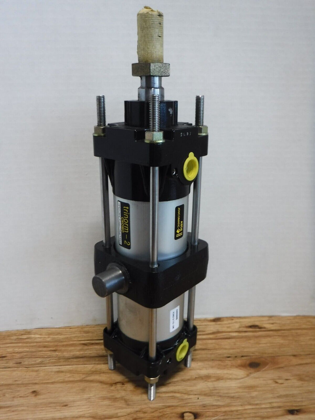 43333885 - ASCO JOUCOMATIC 43333885, PCN63 A 110 - DM Cylinder Trinorm - 2 CNOMO 10Bar/140Psi - Surplus Alley