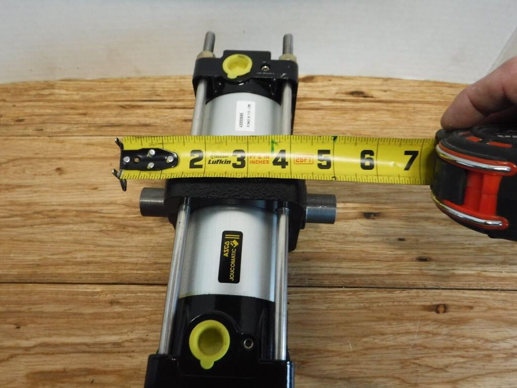 43333885 - ASCO JOUCOMATIC 43333885, PCN63 A 110 - DM Cylinder Trinorm - 2 CNOMO 10Bar/140Psi - Surplus Alley