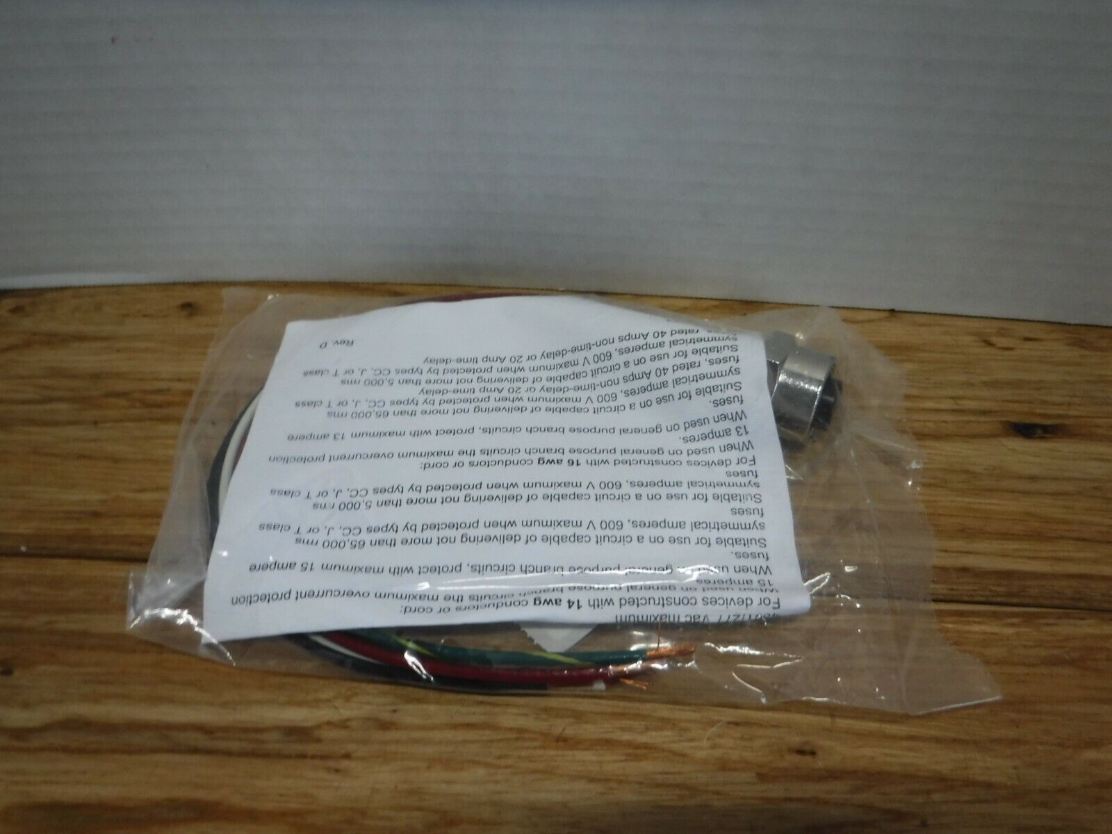 1R4000A28M003G - BRAD POWER 1R4000A28M003G, RECEPTACLE MC, FEMALE, 4 - POLE, 14 GAUGE - Surplus Alley