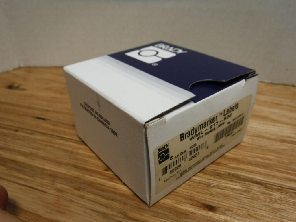 WML - 917 - 502 - BRADY WML - 917 - 502, 250 LABELS BRADYMARKER - Surplus Alley
