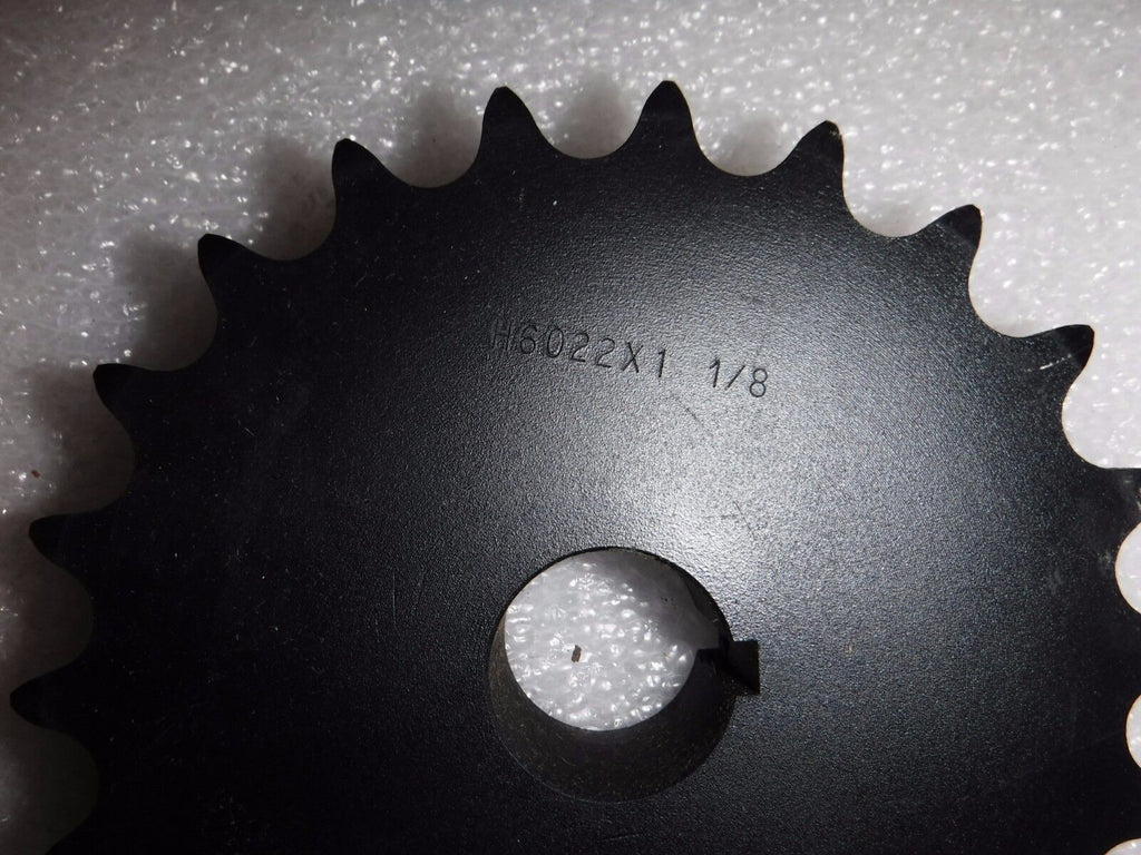 H6022X 1 1/8 - Browning H6022X 1 1/8 Hardened Sprocket 1 - 1/8" Bore, 22 Teeth, #60 Chain - Surplus Alley