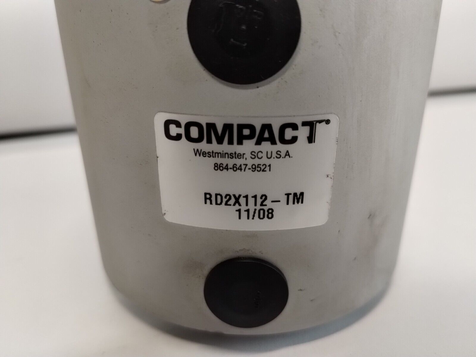 RD2X112 - TM - Compact Air Double End Air Cylinder RD2X112 - TN - Surplus Alley