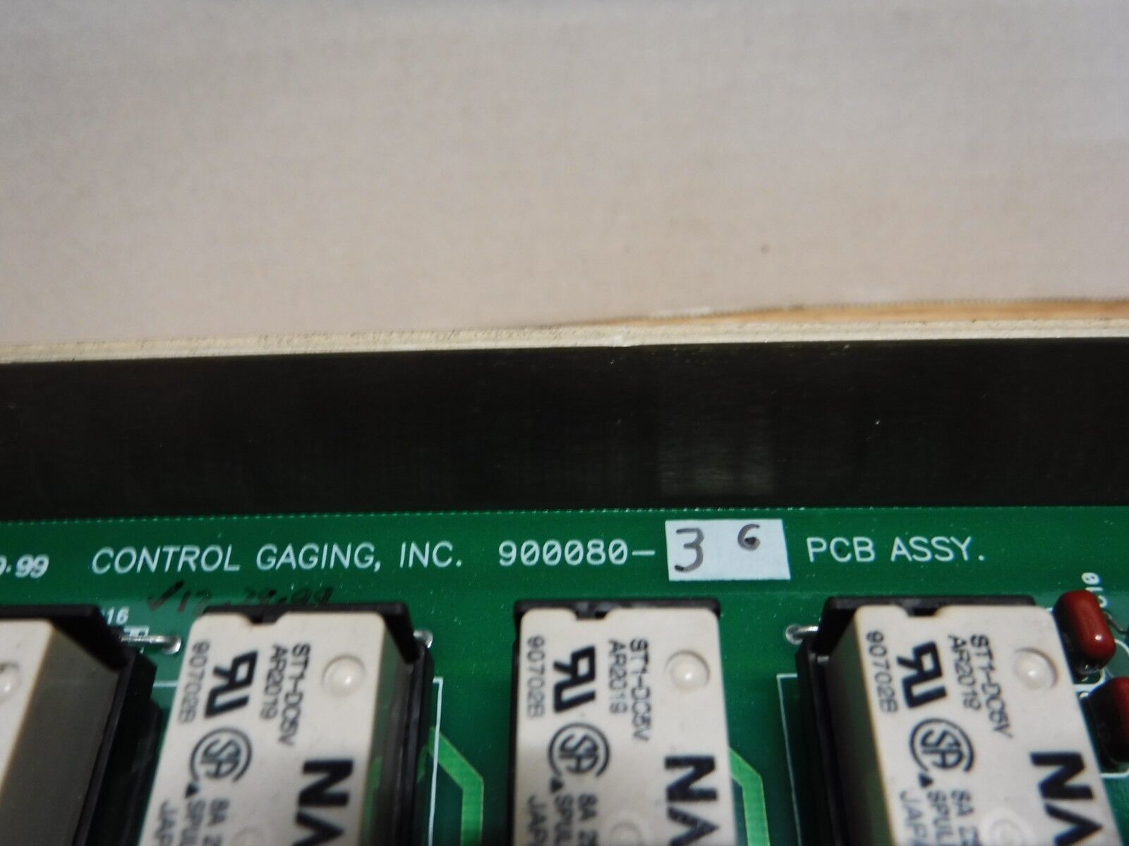 900080 - 3G - Control Gaging 900080 - 3G Relay Circuit Board - Surplus Alley