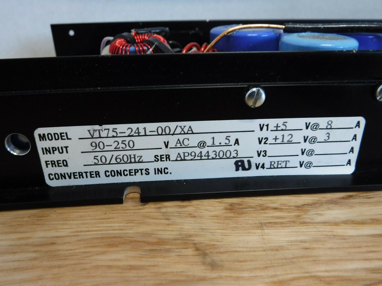 VT75 - 241 - 00/XA - Converter Concepts VT75 - 241 - 00/XA - Surplus Alley