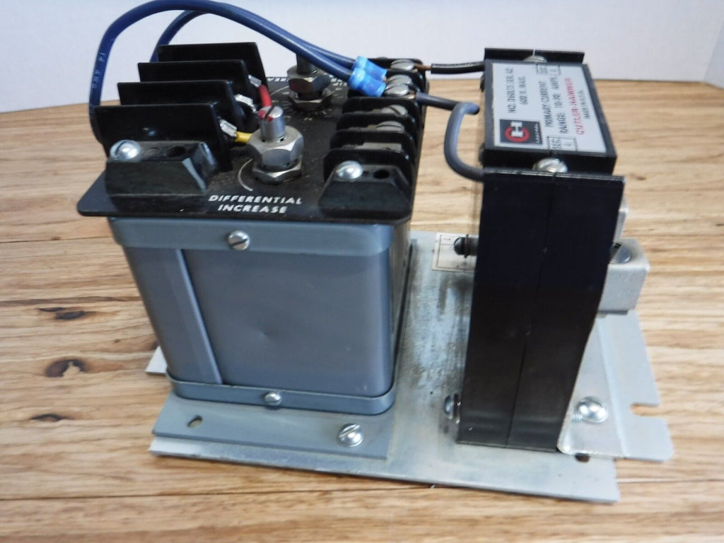 D60LA0 - Cutler - Hammer Current Relay, D60LA0, 10 - 90A, 600V - Surplus Alley