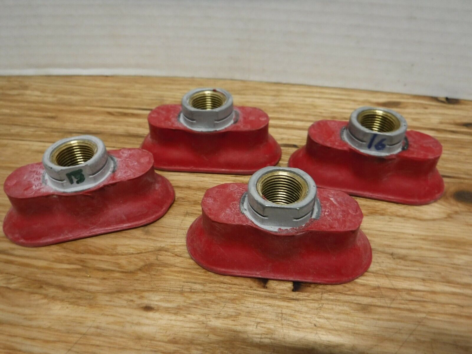 CPI - 40 - 75PF - B - 45 - DESTACO cpi - 40 - 75pf - b - 45 VACUUM CUPS, RED 4 - PACK - Surplus Alley