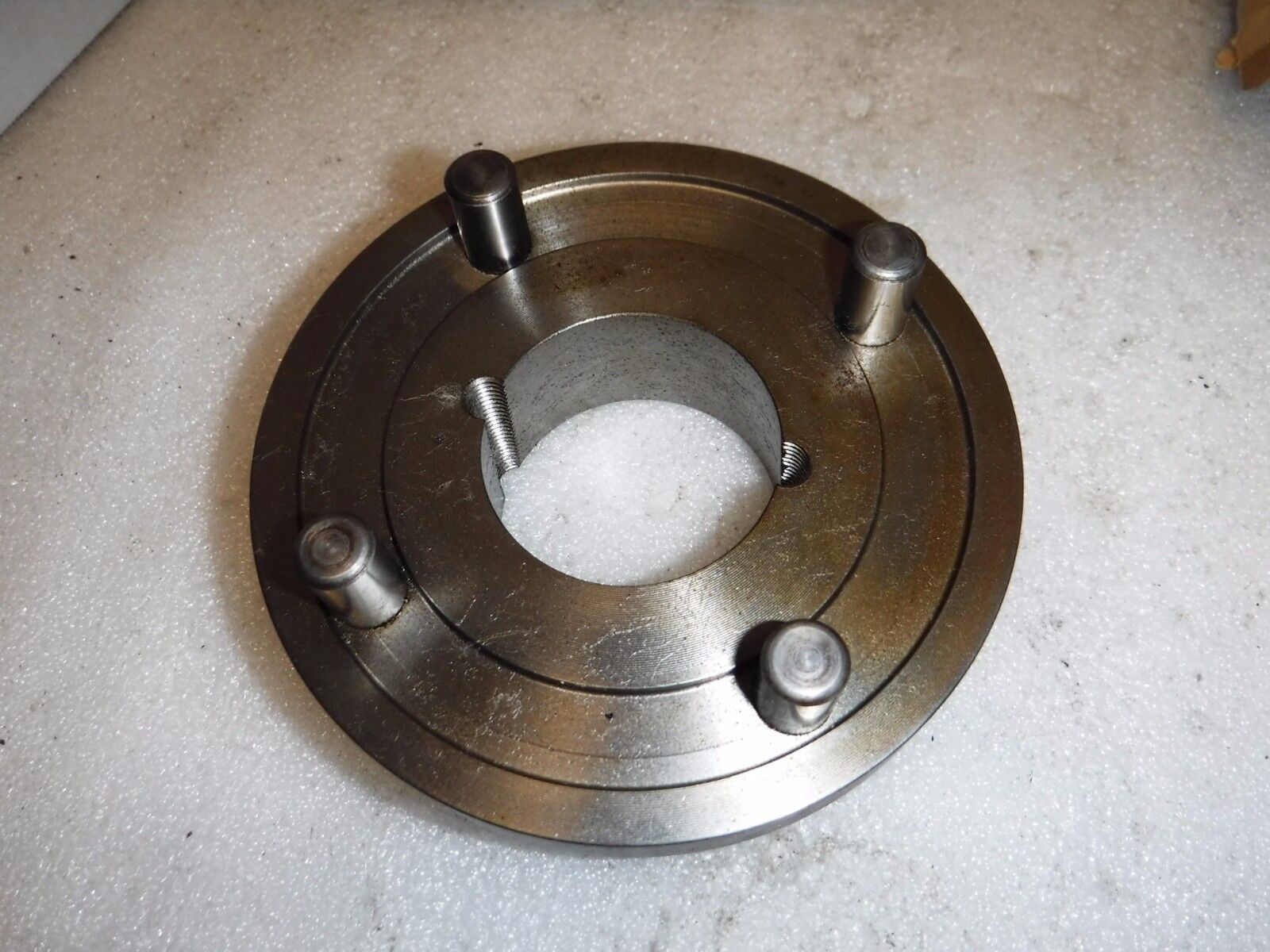 008043 - DODGE 008043 POLY - DISC 5 - 1/4H 1615 5 - 1/4 IN STEEL FLANGE COUPLING - Surplus Alley
