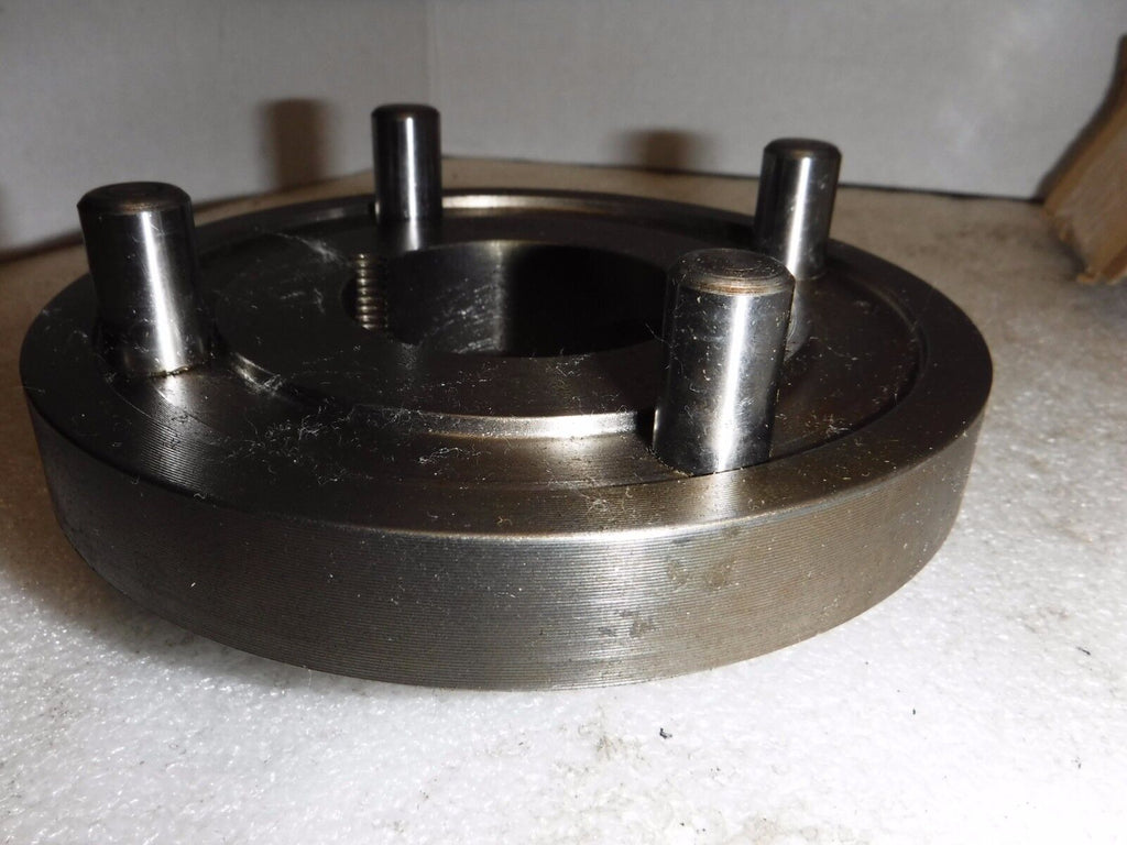 008043 - DODGE 008043 POLY - DISC 5 - 1/4H 1615 5 - 1/4 IN STEEL FLANGE COUPLING - Surplus Alley