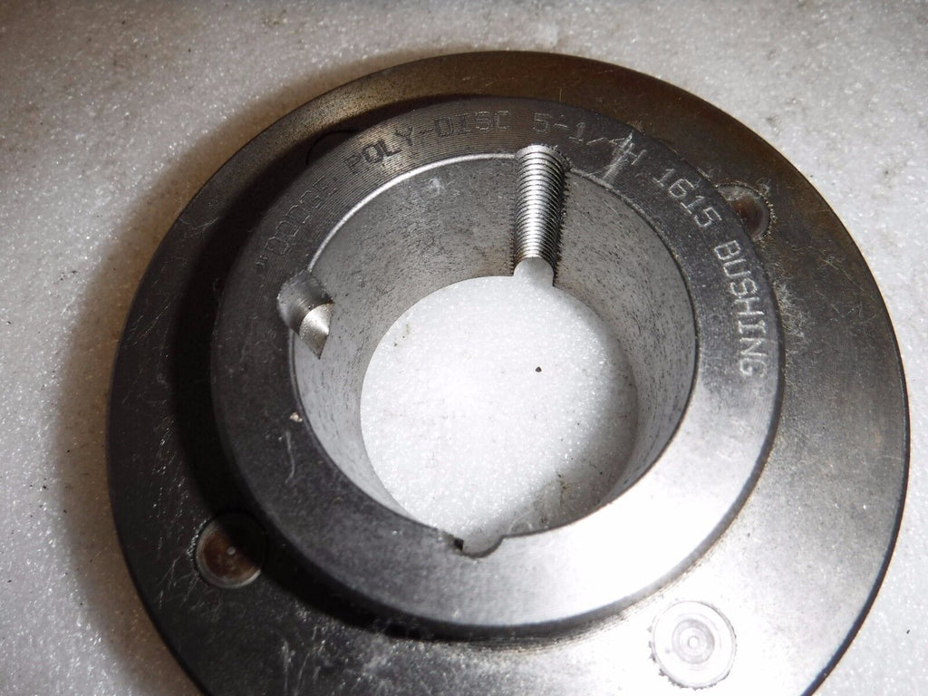 008043 - DODGE 008043 POLY - DISC 5 - 1/4H 1615 5 - 1/4 IN STEEL FLANGE COUPLING - Surplus Alley