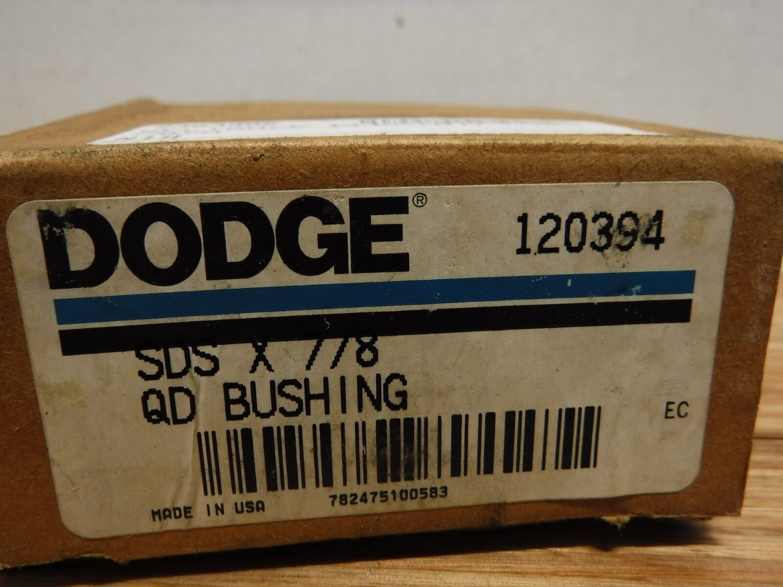 SDS X7/8" - DODGE SDS X 7/8" QD BUSHING - 7/8" BORE 120394 - Surplus Alley