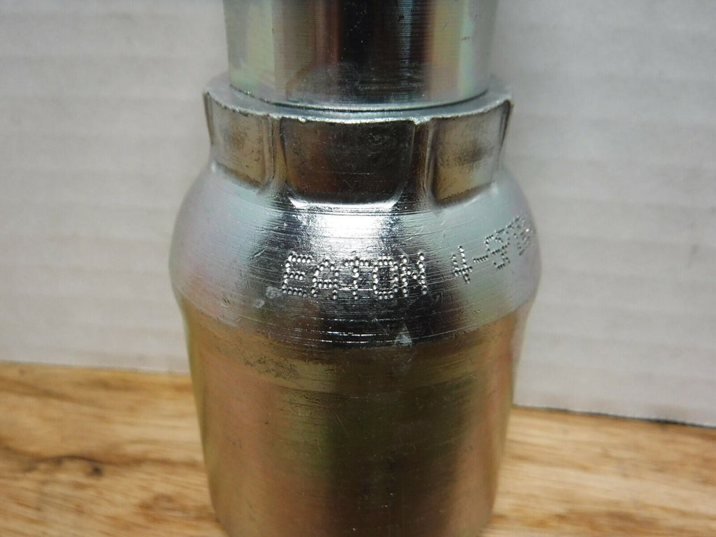 1EA16FJ12 - EATON AEROQUIP 1EA16FJ12 CRIMP FITTING 4 SPIRAL - 12 HOSE - 16 JIC F - Surplus Alley