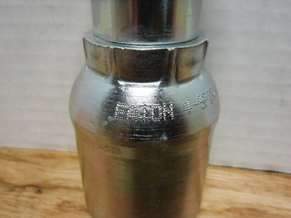 1EA16FJ12 - EATON AEROQUIP 1EA16FJ12 CRIMP FITTING 4 SPIRAL - 12 HOSE - 16 JIC F - Surplus Alley