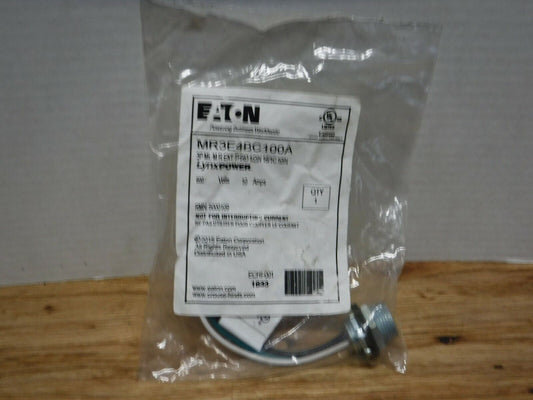 MR3E4BC100A - Eaton MR3E4BC100A, 5000109, 3 - Pole Receptacle 1/2" NPT - Surplus Alley