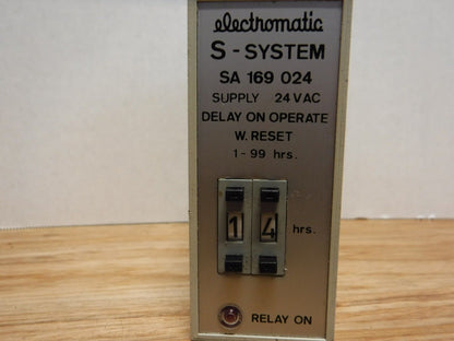 SA 169 024 - Electromatic SA 169 024 Delay On Timer 1 - 99 hrs. - Surplus Alley