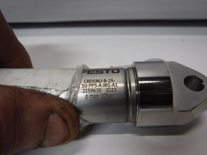 2159639 - FESTO CRDSNU - B - 25 - 50 - PPS - A - MG - A1 / 2159639AIR CYLINDER 25MM BORE 50MM STROKE - Surplus Alley