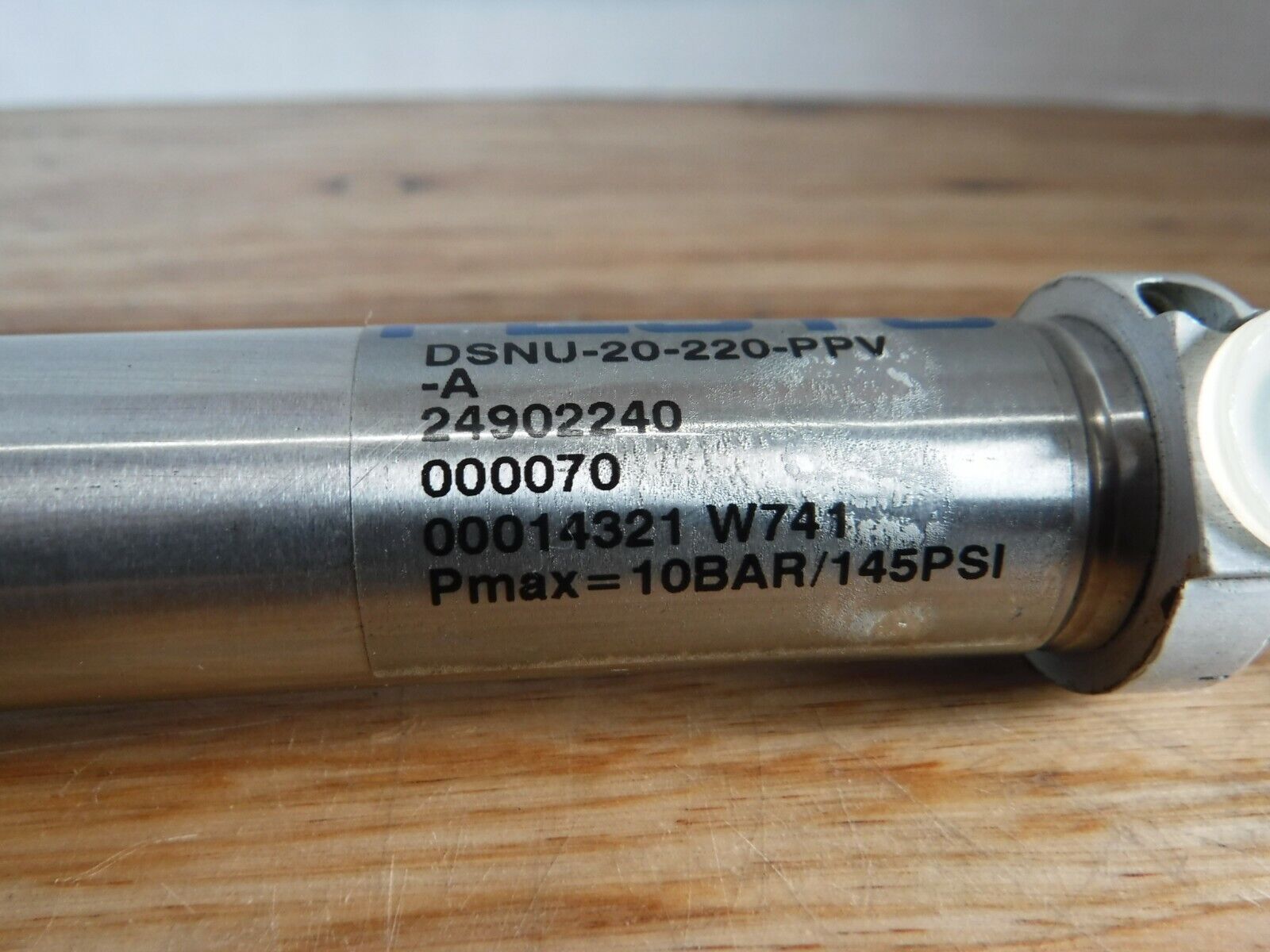 DSNU - 20 - 220 - PPV - A - Festo DSNU - 20 - 220 - PPV - A, Pneumatic Air Linear Cylinder NEW - Surplus Alley