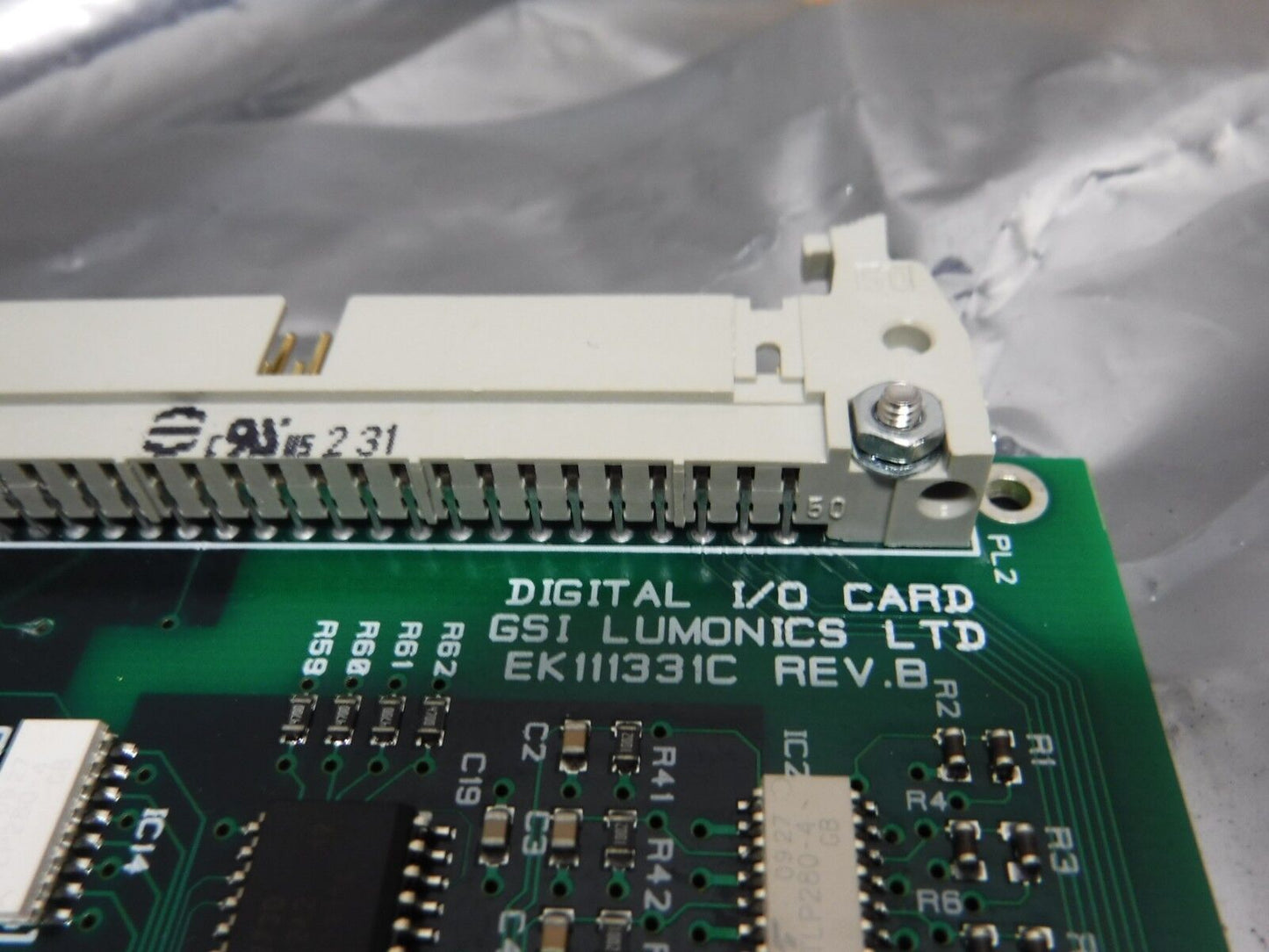 EK111331C - GSI LUMONICS EK111331C, REV.B LASER DIGITAL I/O CARD - Surplus Alley