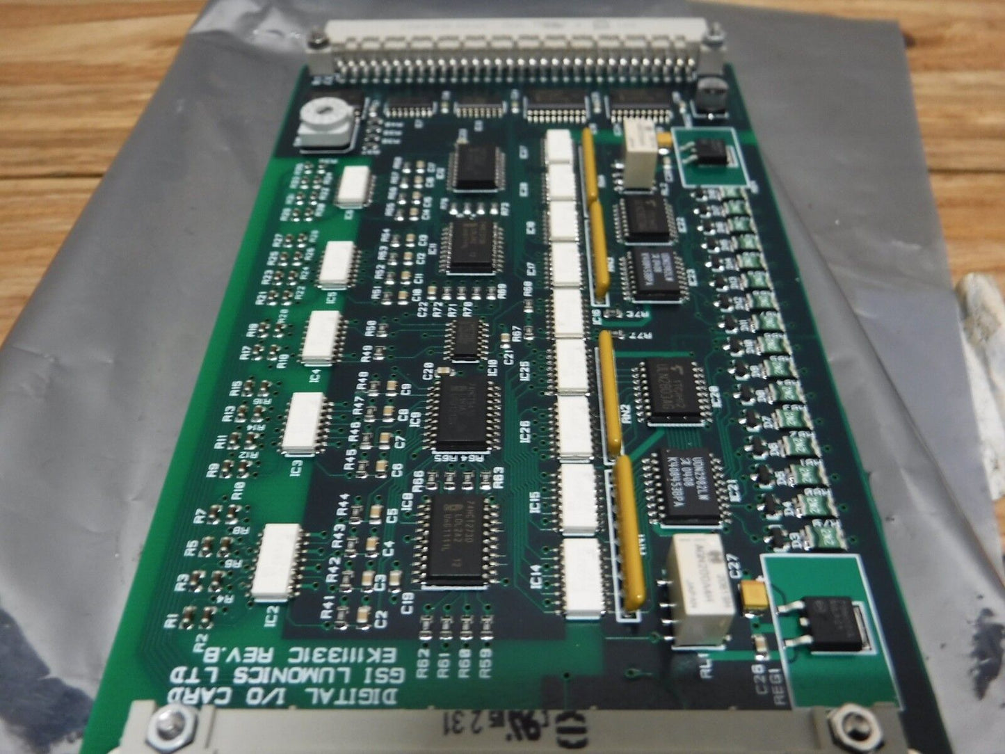 EK111331C - GSI LUMONICS EK111331C, REV.B LASER DIGITAL I/O CARD - Surplus Alley