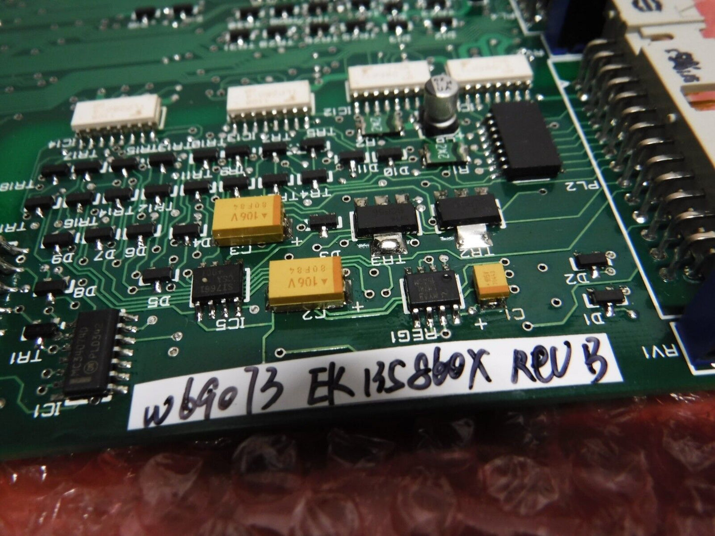 EK135860X REV.B - GSI LUMONICS EK135860X ,REV.B LASER PULSE GENERATOR & I/O CARD - Surplus Alley