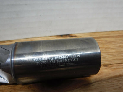 39ZE - 1224 - 1681 - GUHRING 39ZE - 1224 - 1681, T.1043.0653 COOLANT END MILL 30 mm, 16034427 - Surplus Alley