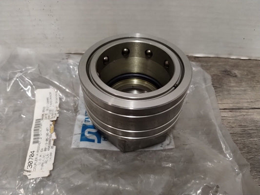 LL16 - S51 - HANSEN QUICK COUPLING FEMALE 2" FNPT SERIES LL16 - S51, 304 SS, 1130704 - Surplus Alley