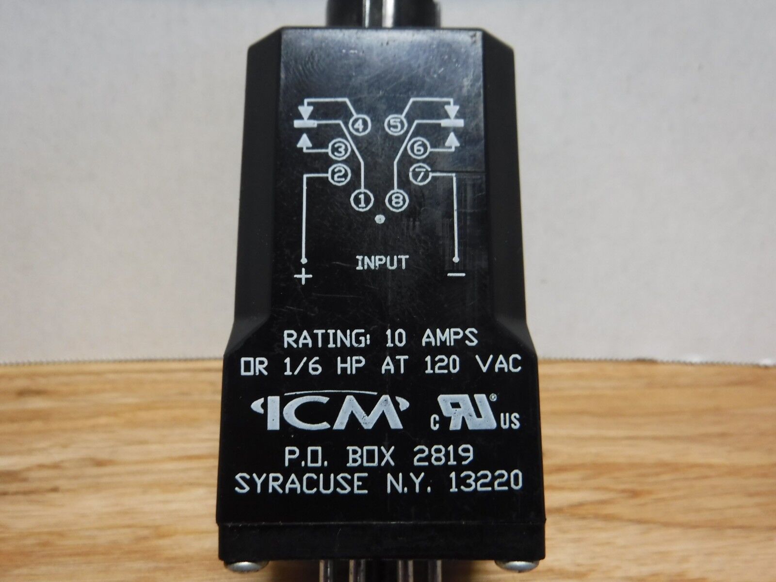 MDR115A2X15 - ICM CONTROLS MDR115A2X15, 0.6 - 15 SEC TIMING RELAY - Surplus Alley