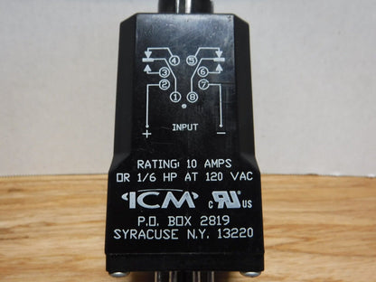 MDR115A2X15 - ICM CONTROLS MDR115A2X15, 0.6 - 15 SEC TIMING RELAY - Surplus Alley