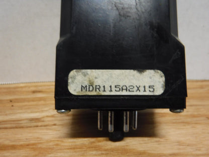 MDR115A2X15 - ICM CONTROLS MDR115A2X15, 0.6 - 15 SEC TIMING RELAY - Surplus Alley