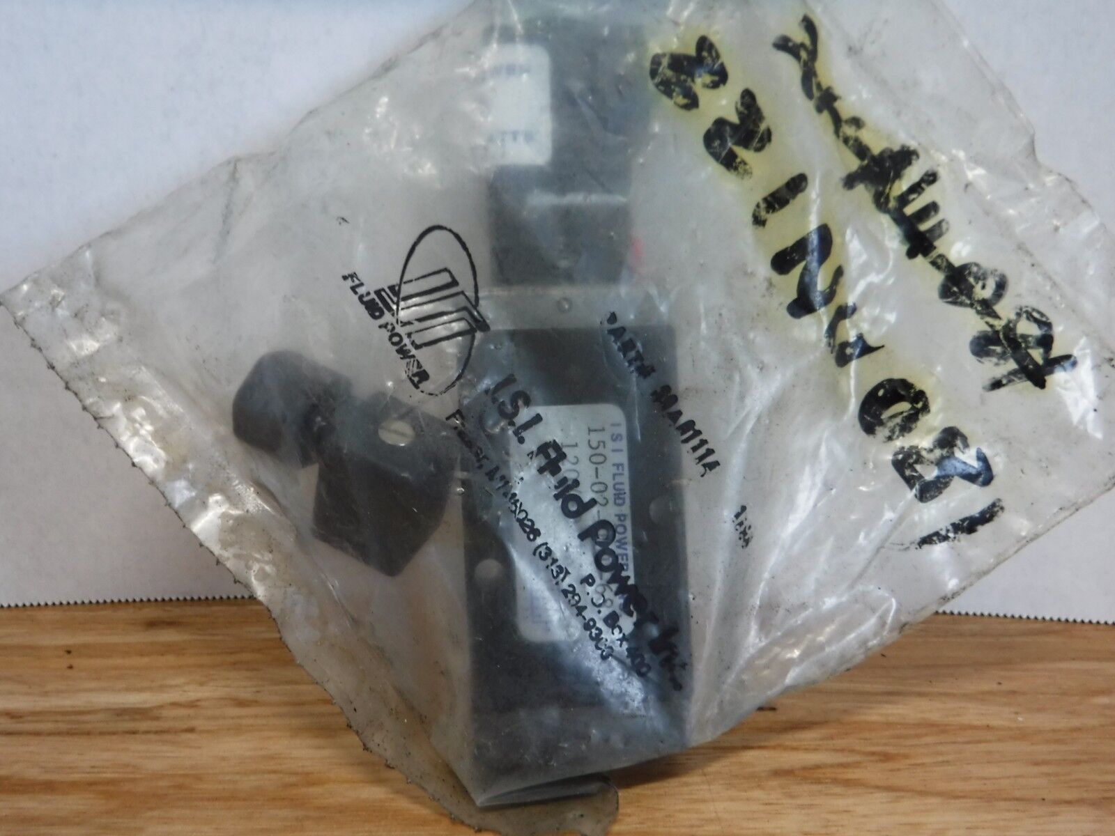 150 - 02 - 011 - 68 - ISI FLUID POWER 150 - 02 - 011 - 68 SOLENOID VALVE W/ COIL 120V 3.1WATT - Surplus Alley