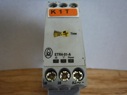 ETR4 - 51 - A - KLOCKNER MOELLER ETR4 - 51 - A TIME RELAY - Surplus Alley