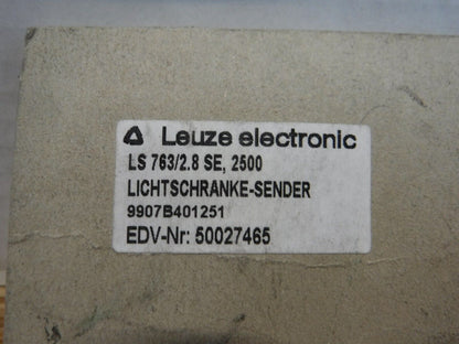 LS 763/2.8 SE, 2500 - LEUZE LS 763/2.8 SE, 2500 / LS76328SE2500 SENDER (NEW IN BOX) - Surplus Alley