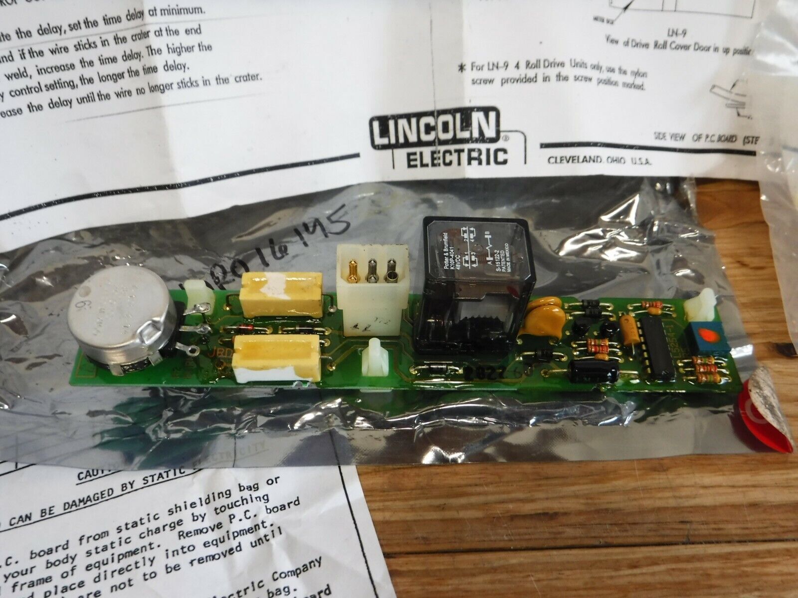 2211U5 - Lincoln Electric 2211U5, LN - 8, LN - 9, NA - 5R, DROP OUT DELAY KIT - Surplus Alley