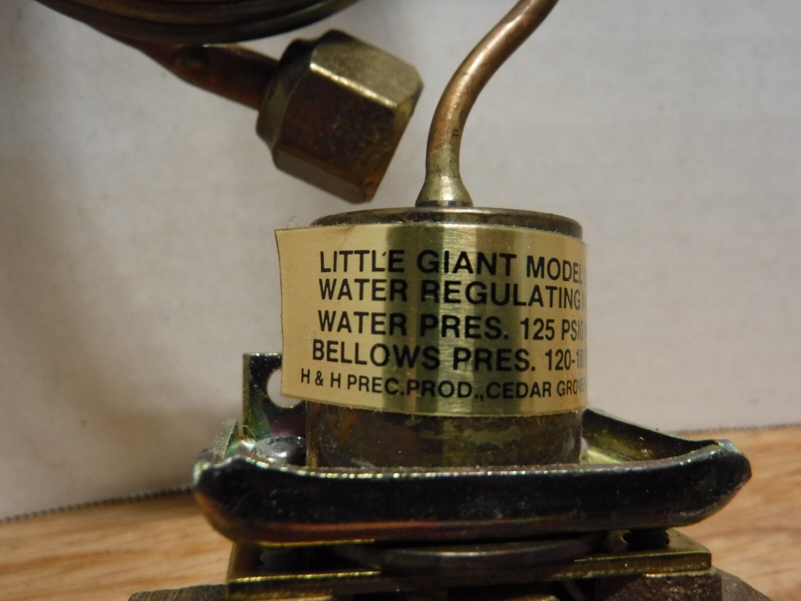 #12 - 1 - /3/8" - Little Giant Water Cooler Valve #12 - 1 - /3/8" - Surplus Alley