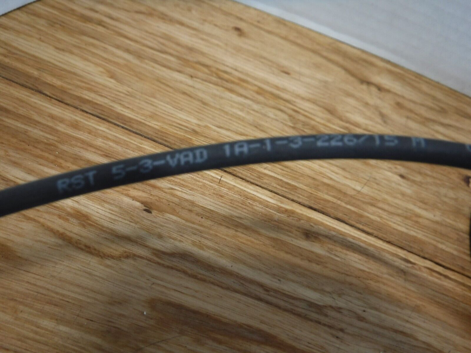 RST 5 - 3 - VAD1A - 1 - 3 - 226/15M - LUMBERG RST5 - 3 - VAD1A - 1 - 3 - 226/15M CABLE ASSEMBLY 15 METERS, 3 - PIN - Surplus Alley