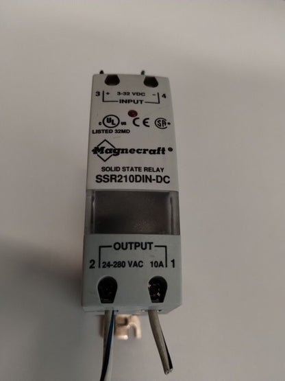 SSR210DIN - DC - Magnecraft SSR210DIN - DC SOLID STATE RELAY - Surplus Alley