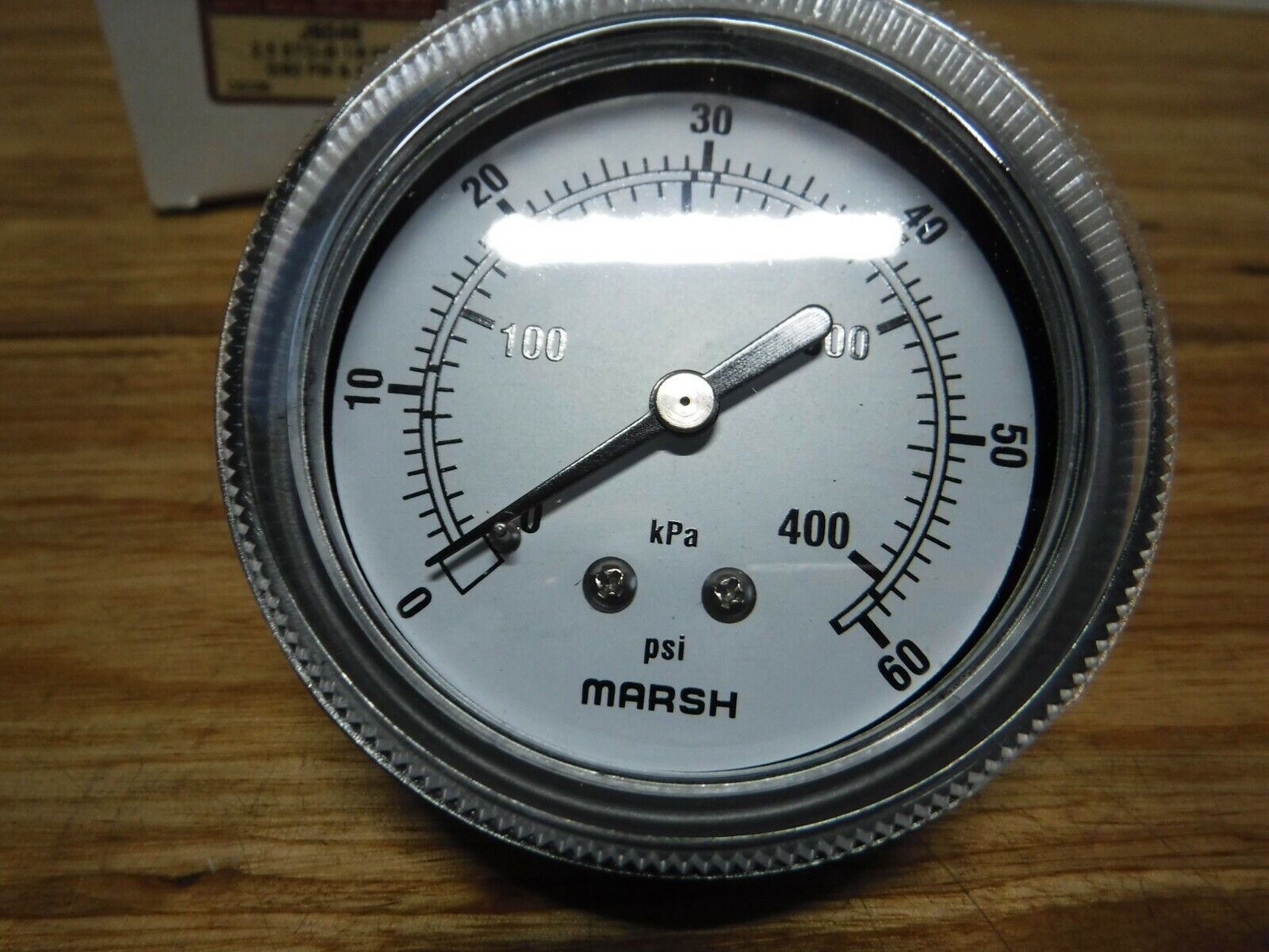 J6046 - MARSH BELLOFRAM J6046, 2.5" STD - B GAUGE, 1/8"NPT, 0/60 PSI & KPA - Surplus Alley