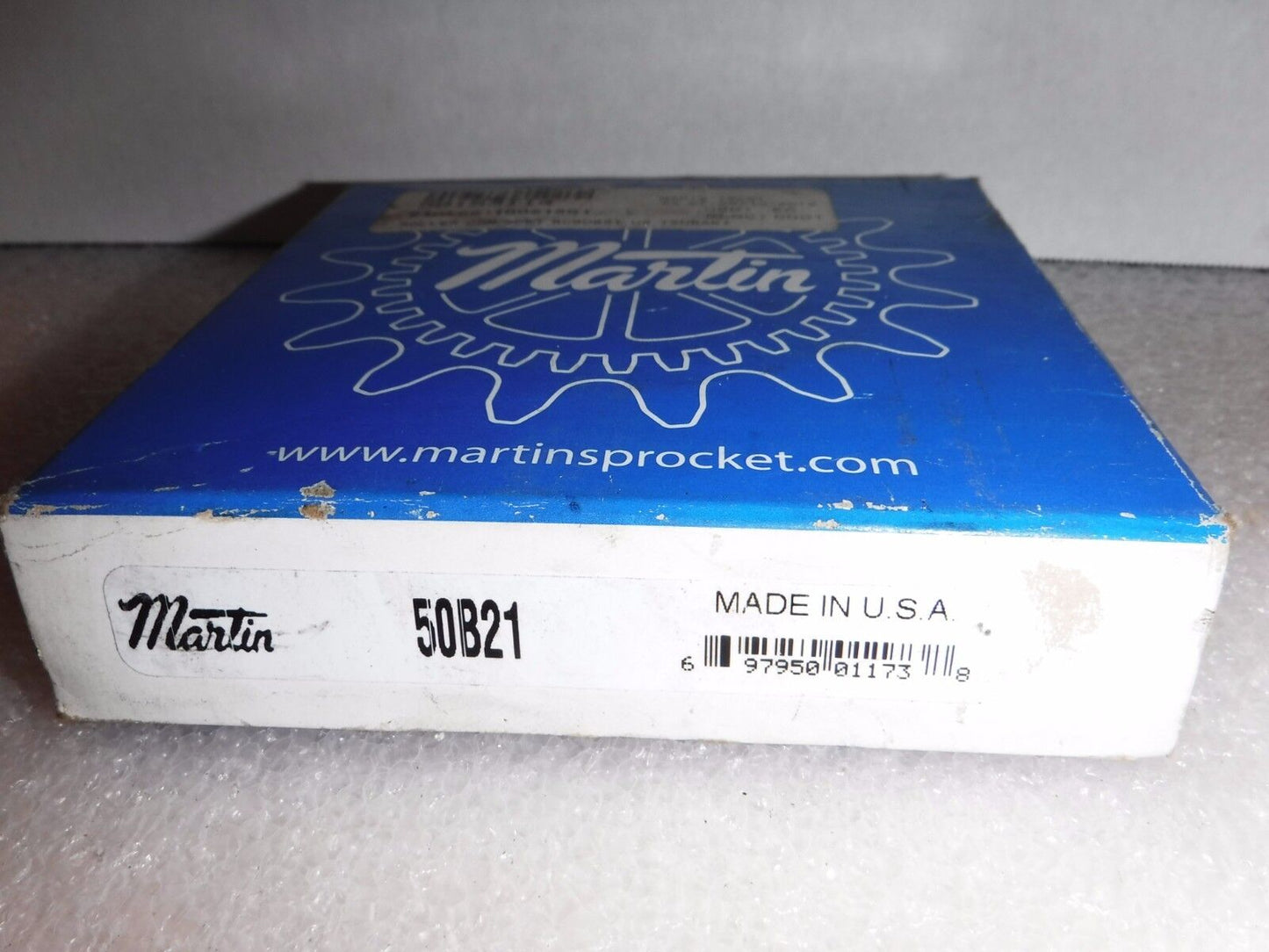 50B21 - Martin Sprocket 50B21 Plain Bore - Surplus Alley