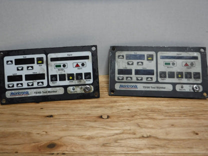 TS100 - MONTRONIX TS100 TOOL MONITOR KEYPAD PANEL ** LOT OF 2 ** - Surplus Alley