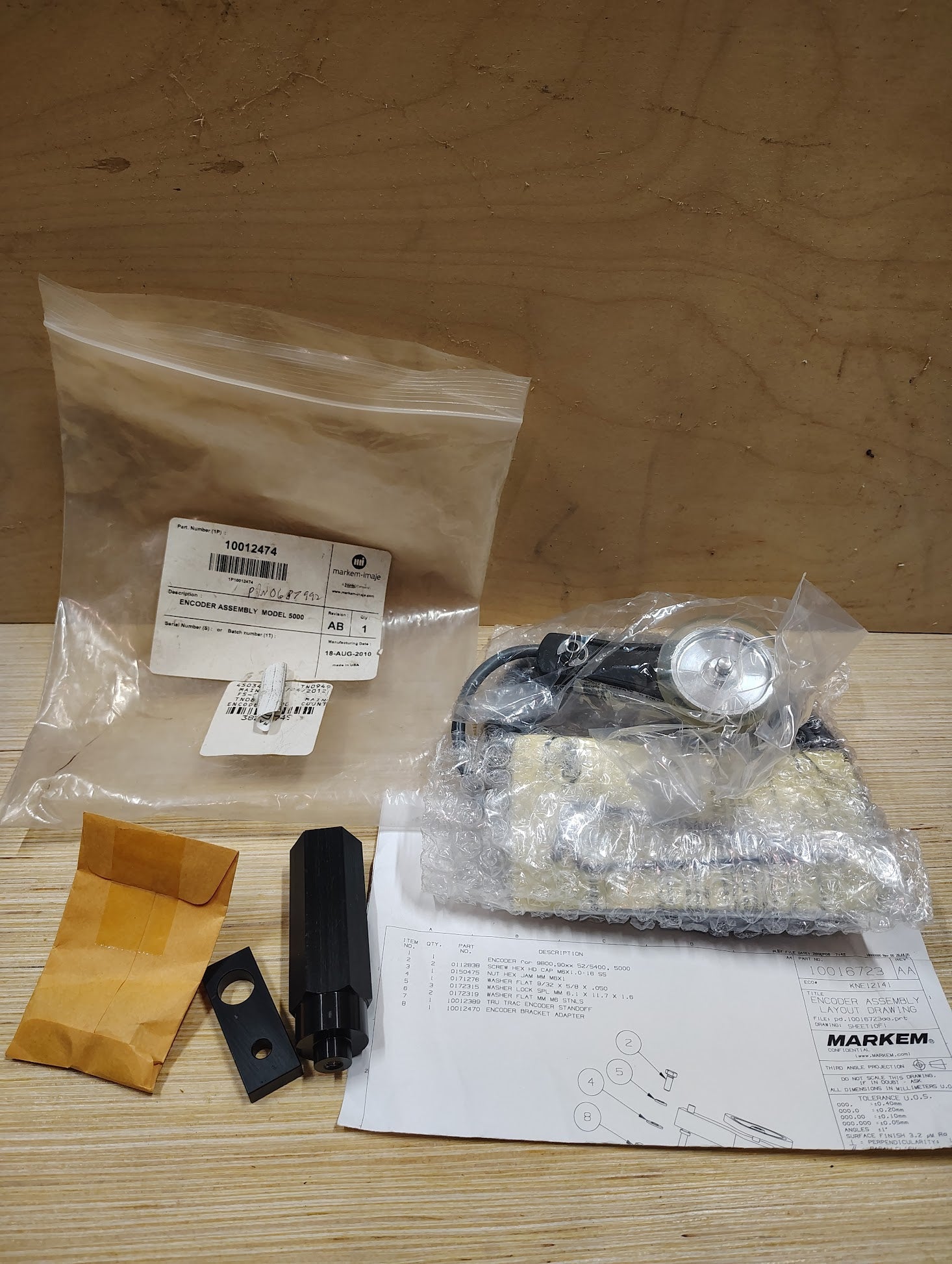 10012151 - NEW MARKEM IMAJE 10012474 ENCODER KIT WITH STANDOFF 10012151 - Surplus Alley