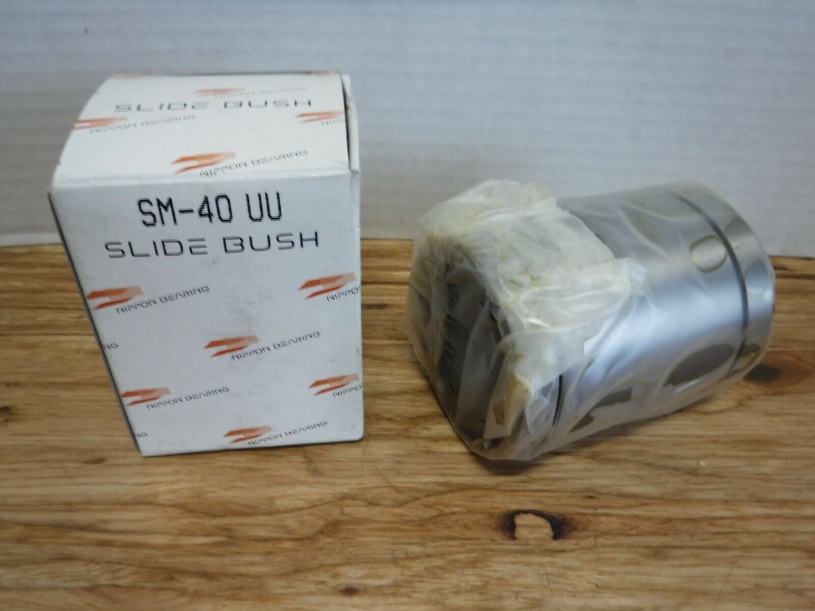 SM - 40GUU - Nippon SM - 40UU, 40mm Slide Bush Ball Linear Motion Bearing, SM - 40 UU - Surplus Alley