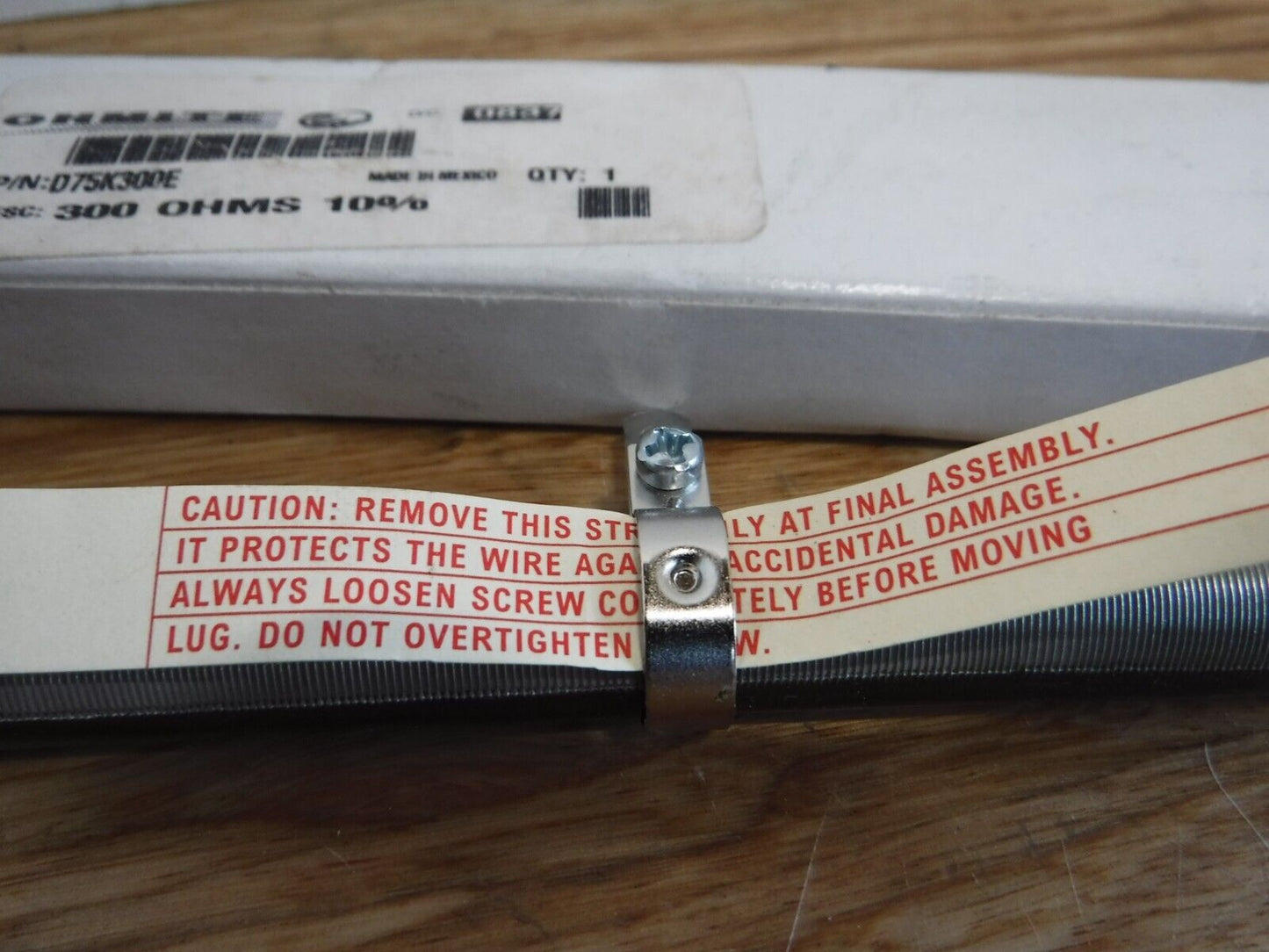 D75K300E - OHMITE D75K300E RESISTOR - Surplus Alley