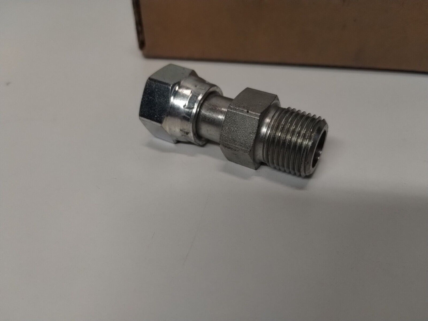 6 - 6 F6L - S - Parker 6 - 6 F6l - S Swivel Connect,Zinc Steel, Fem. Orfsxm,3/8In - Surplus Alley