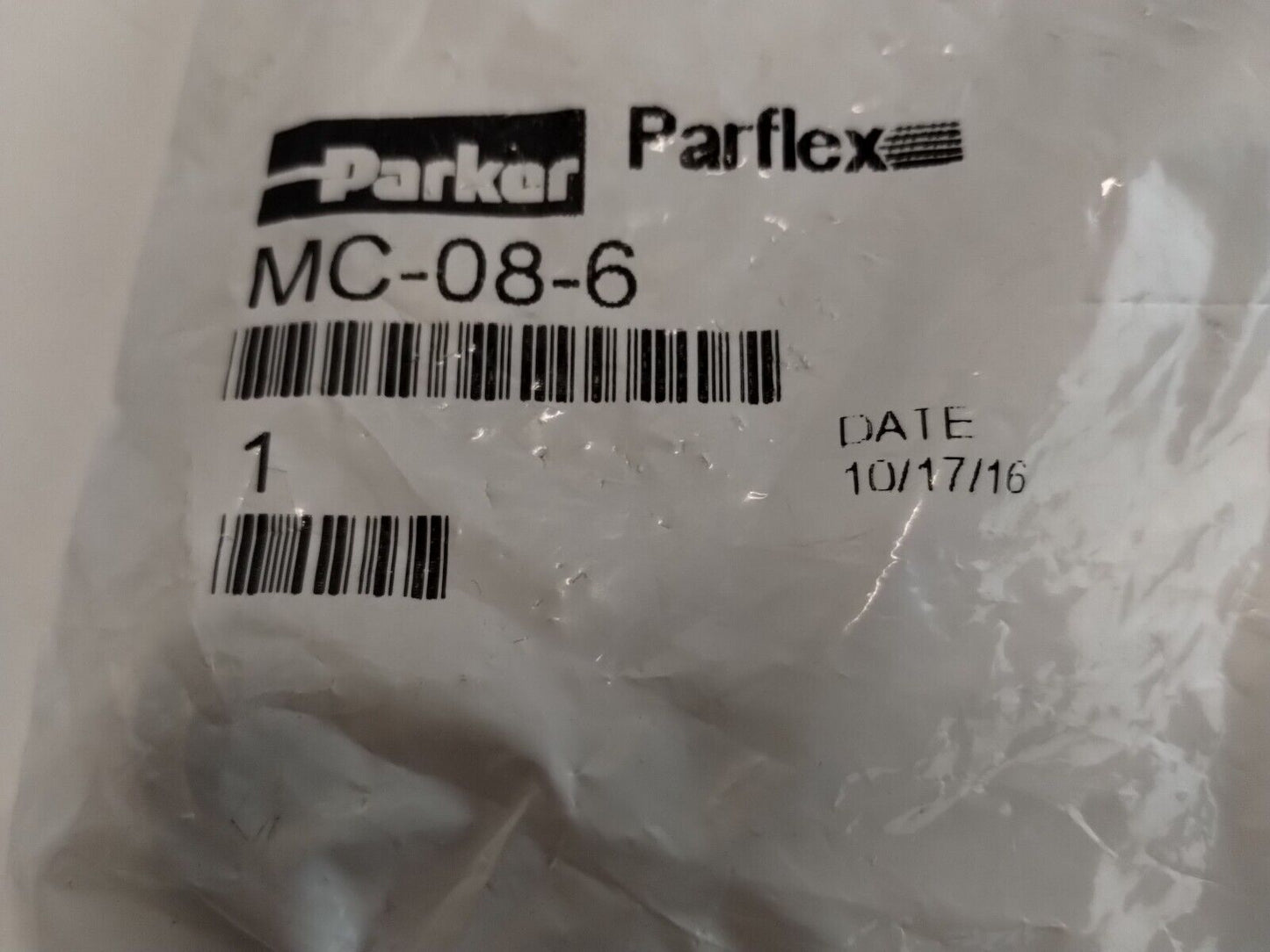 MC - 08 - 6 - Parker Parflex MC - 08 - 6 Air Hose Fitting, 1/2" I.D - Surplus Alley