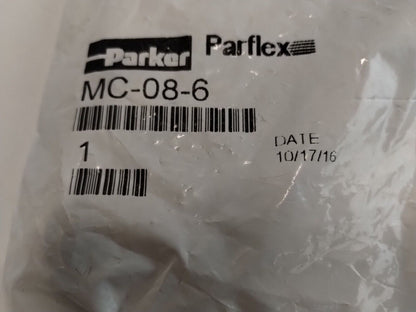 MC - 08 - 6 - Parker Parflex MC - 08 - 6 Air Hose Fitting, 1/2" I.D - Surplus Alley