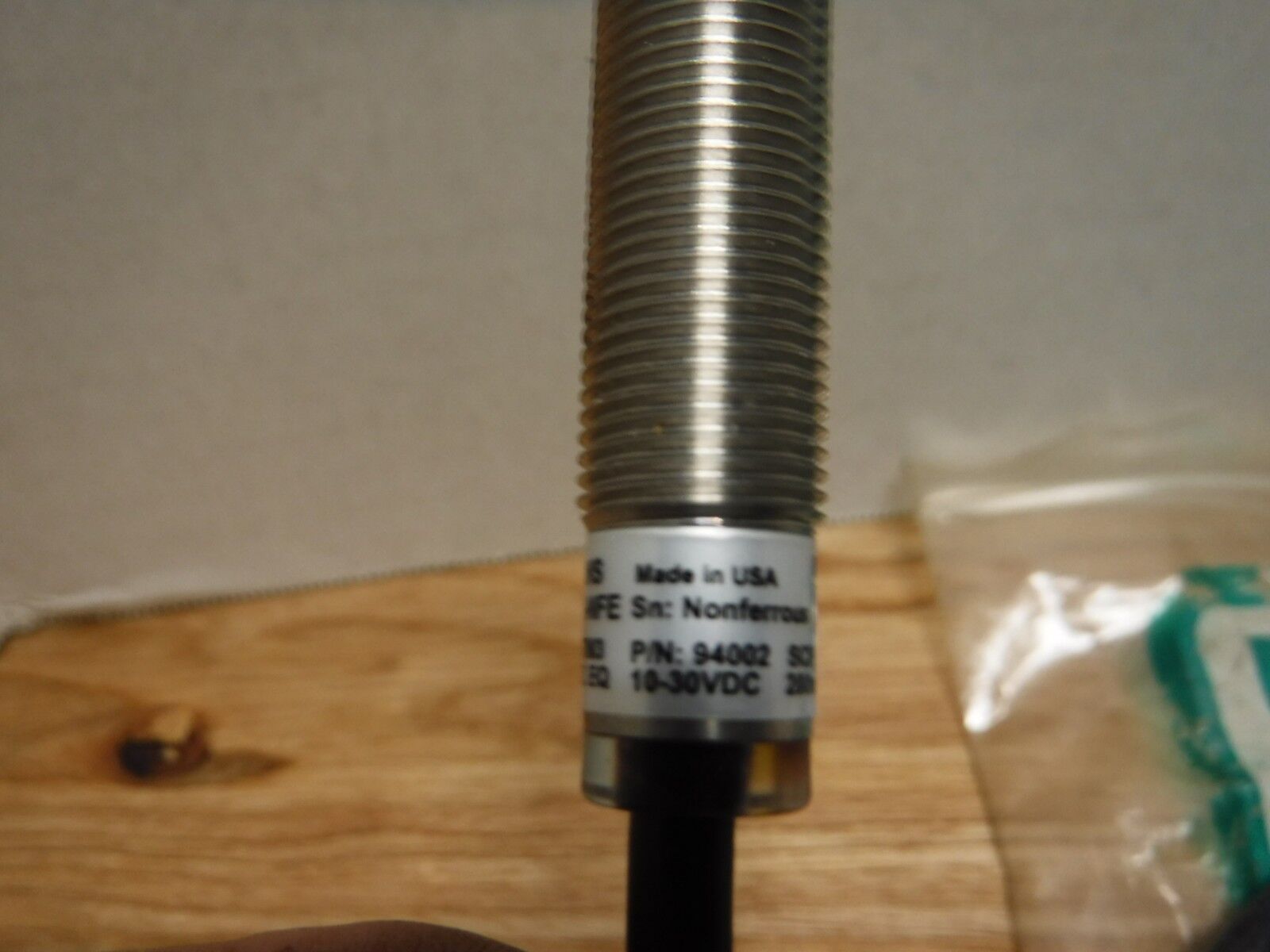 094002 - PEPPERL & FUCHS 094002 INDUCTIVE SENSOR NMB 2 - 12GM65 - E2 - NFE - Surplus Alley